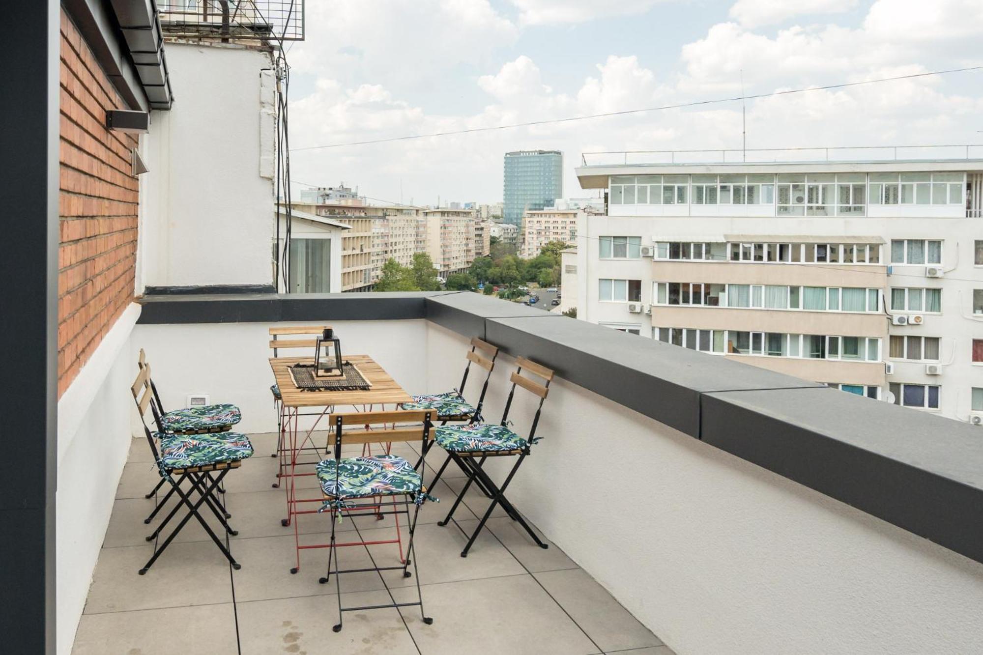 Mood Penthouse - 3Br Luxury Stay In Bukarest Kültér fotó